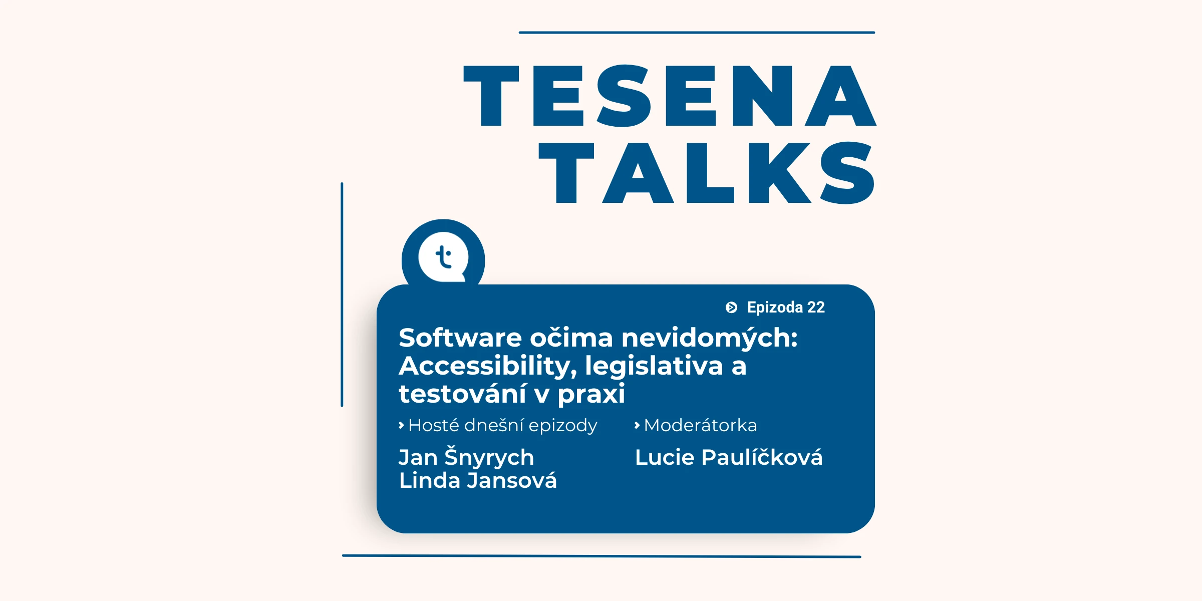 22: Software očima nevidomých: Accessibility, legislativa a testování v praxi